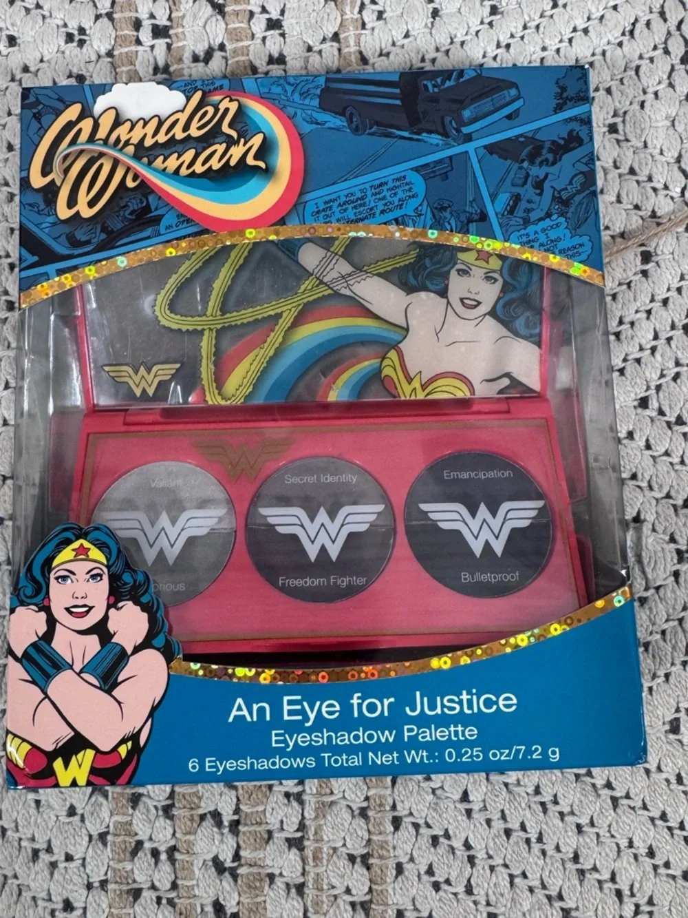 Warner Bros. Wonder Woman Face & Eye Brush Set Makeup Set